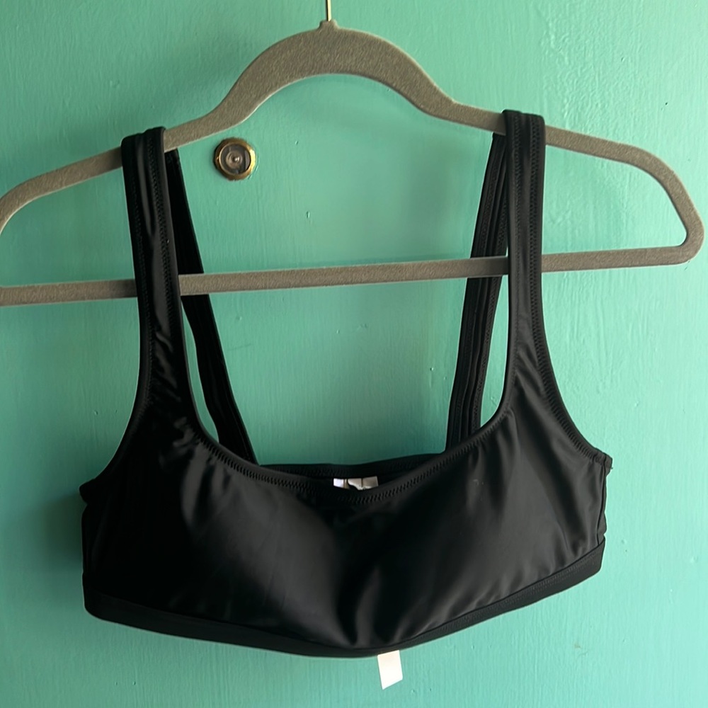 Madewell swim top- never worn